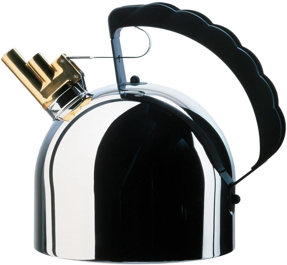 Alessi 9091 FM Tetera de Diseño con Silbato Melódico